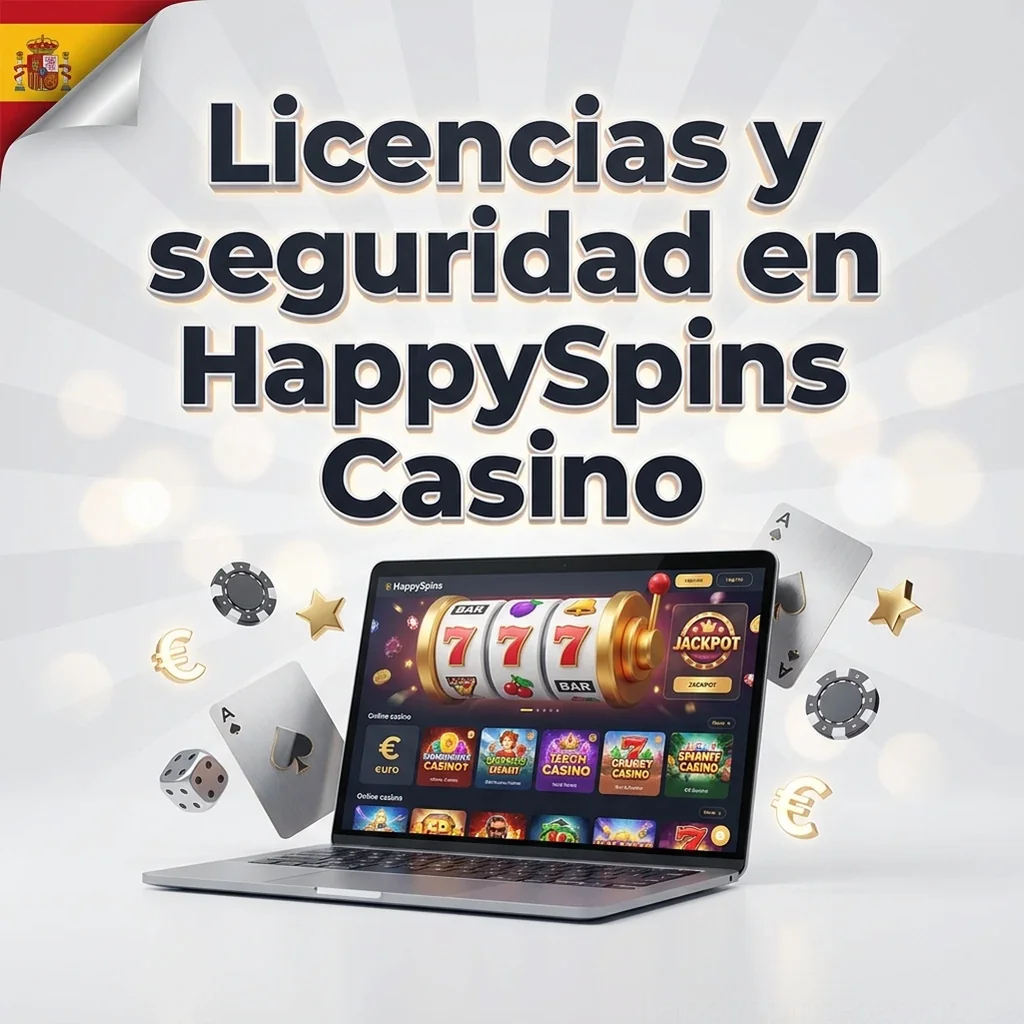 Licencias y seguridad en HappySpins Casino